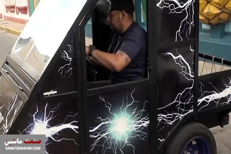 فیلم/ خودروی برقی دست ساز در ونزوئلا