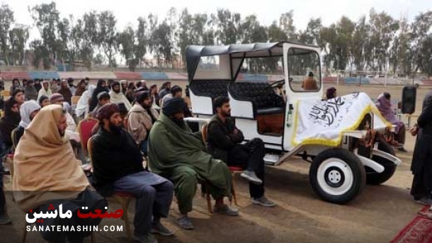 اولین خودروی دست ساز افغانستان رونمایی شد! +عکس