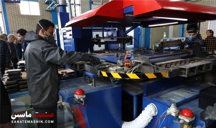 تصاویر/ افتتاح خط تولید پالت، باطری در رایزکو