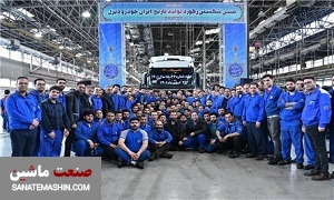 رکورد تولید سالانه ایران خودرو دیزل شکسته شد