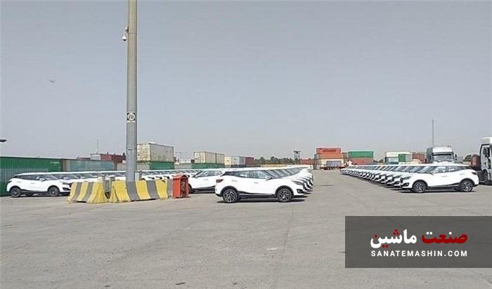 نخستین محموله وارداتی زوتی DL5 پارس خودرو به گمرک تهران رسید