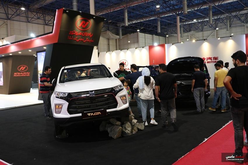 پیکاپ تاگا پادرا دیزل در نمایشگاه خودرو مشهد حضور یافت
