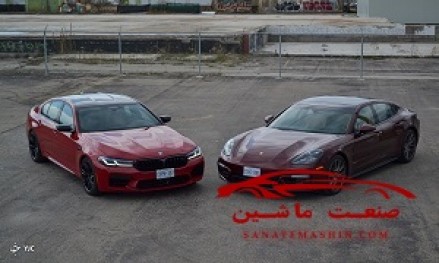 مقایسه بی ام و M5 Competition با پورشه پانامرا GTS +تصاویر