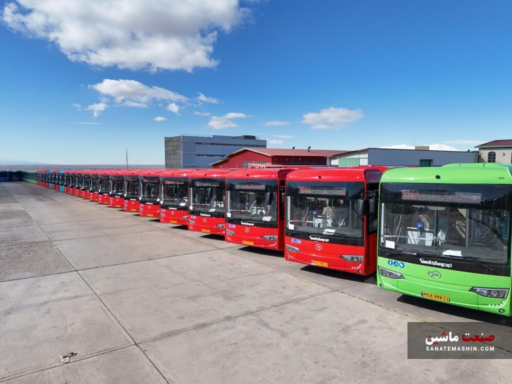 25 دستگاه دیگر از اتوبوس های اسنا راهی پایتخت شد