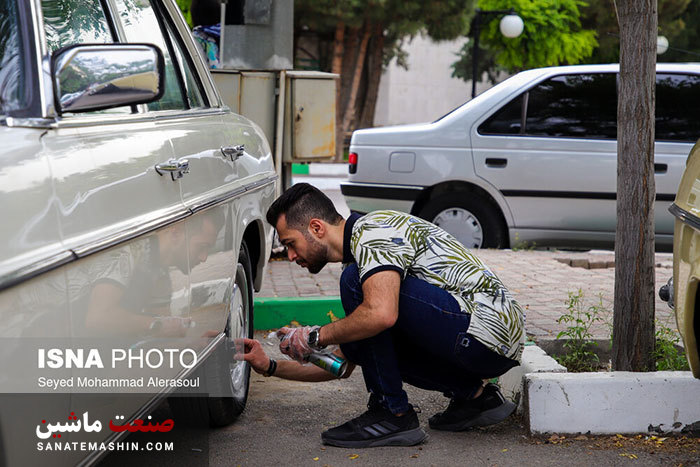 تصاویر/ رالی دیدنی خودروهای کلاسیک در مشهد