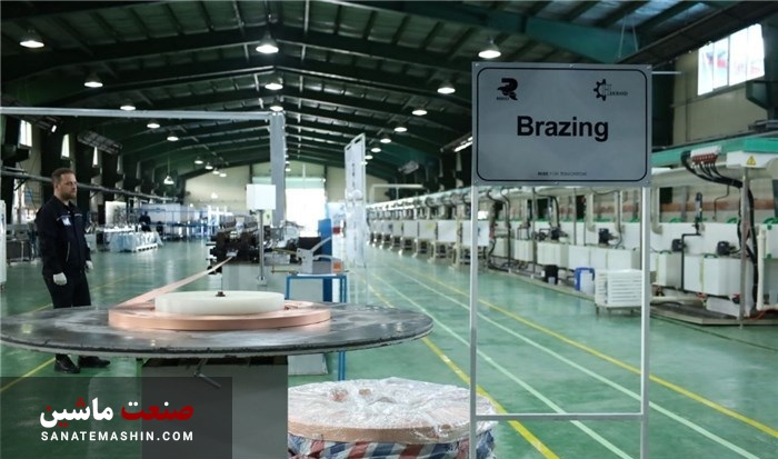 تصاویر/ افتتاح خط تولید لوله های فلزی ترمز