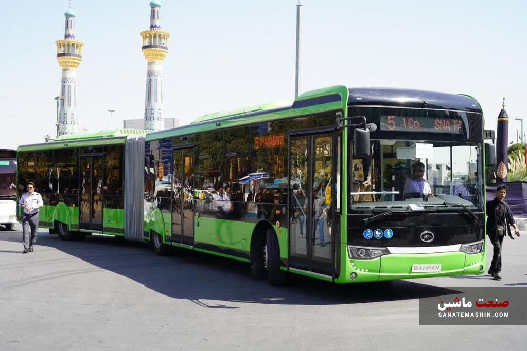 اتوبوس های گروه بهمن، بهترین ها را برای زائران رضوی عرضه می کنند