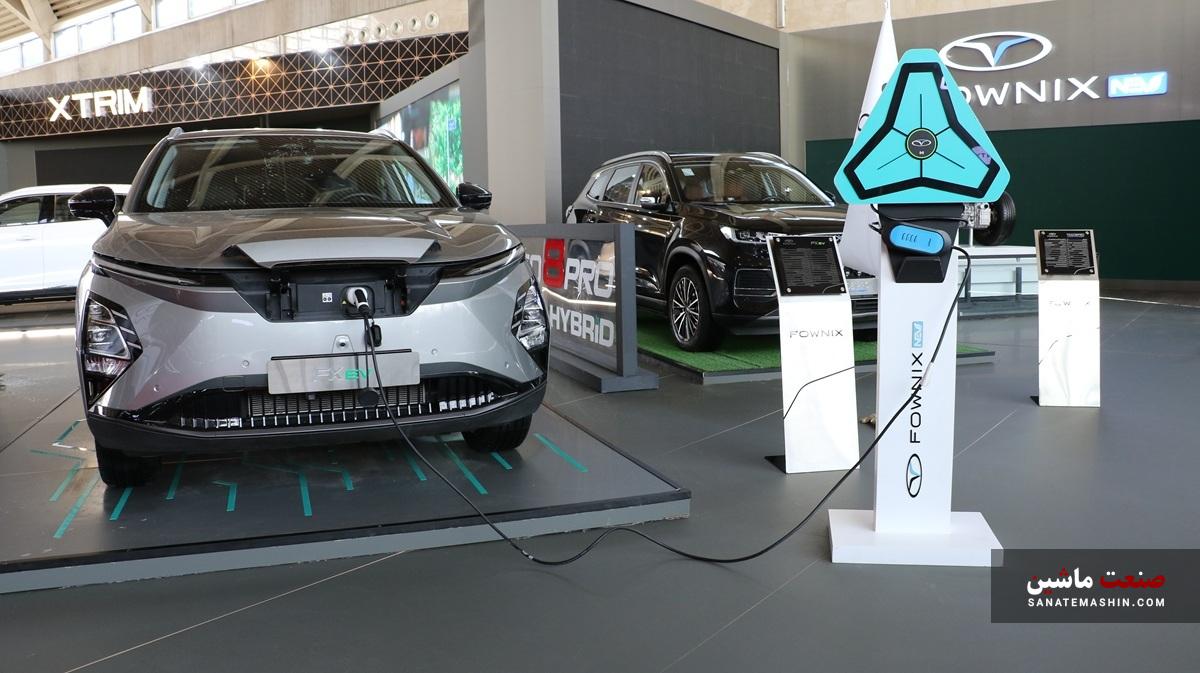 نمایش محصولات فونیکس و فونیکس NEV در ششمین نمایشگاه خودرو تهران