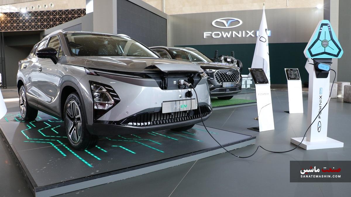 نمایش محصولات فونیکس و فونیکس NEV در ششمین نمایشگاه خودرو تهران
