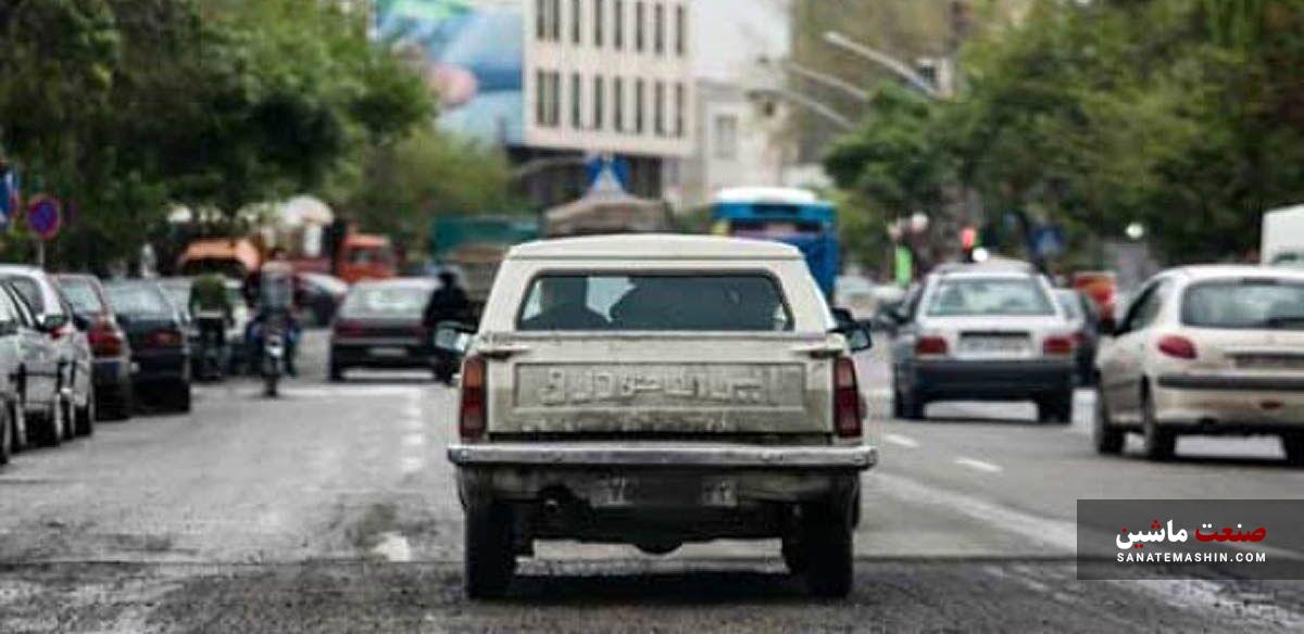 تردد ۲۲ میلیون خودروی فرسوده