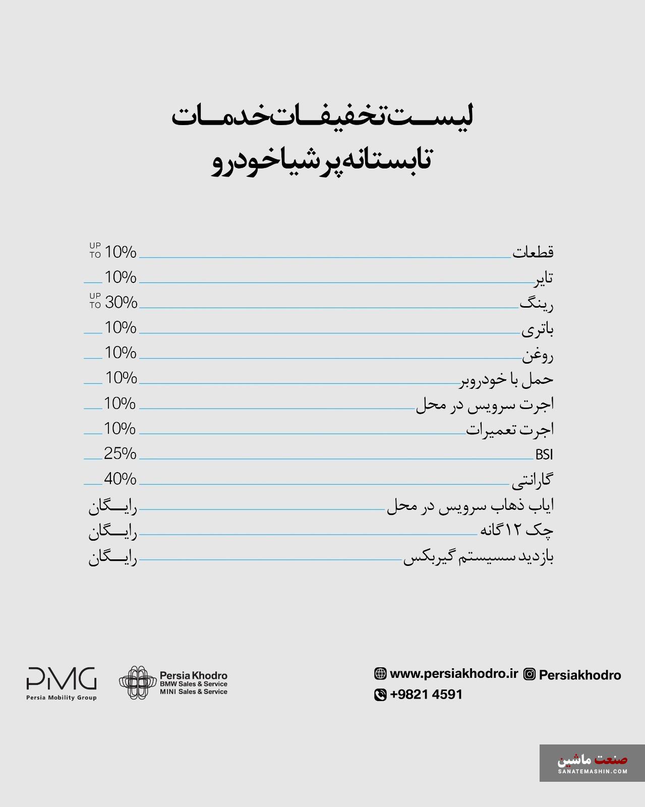 طرح خدمات تابستانه پرشیا خودرو با شرایط ویژه آغاز شد