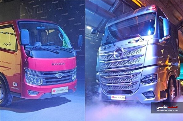 میزبانی تالار بورس کالا از کشنده X9 بهمن دیزل