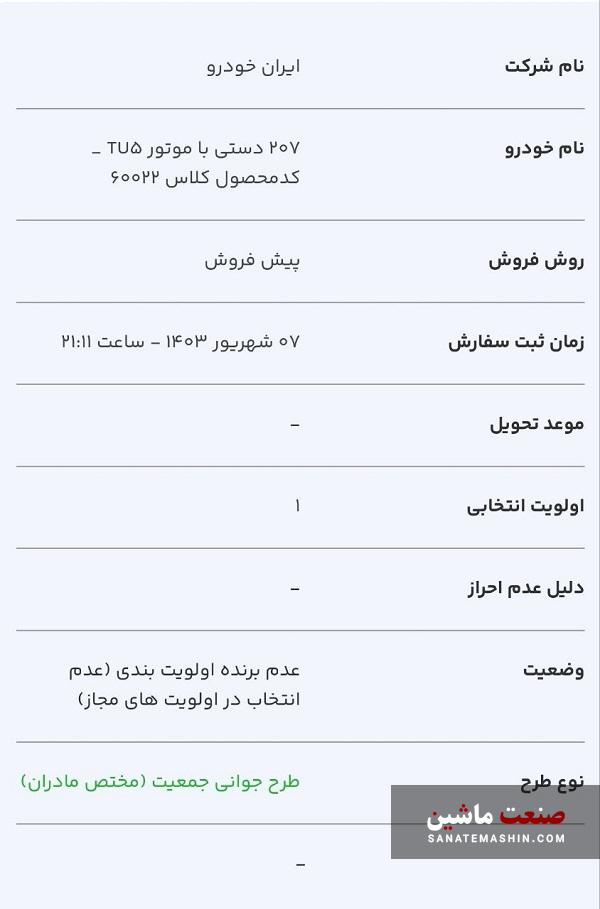 نتایج قرعه کشی خودرو در طرح جوانی جمعیت‌ اعلام شد