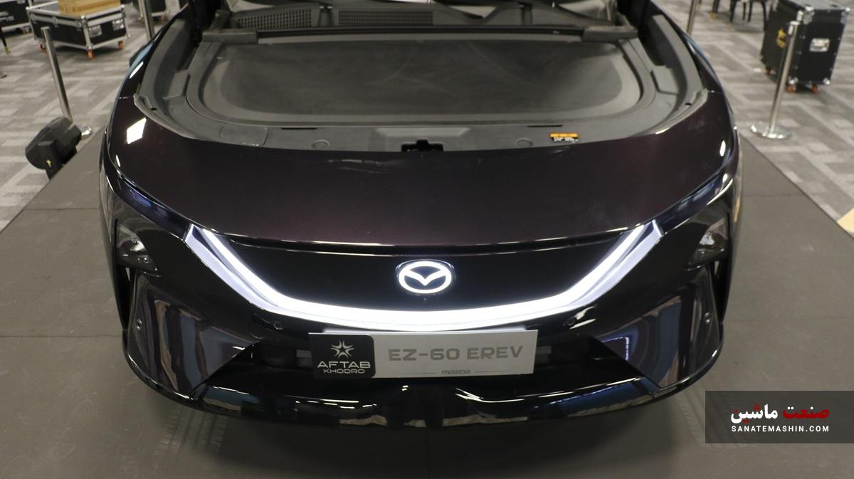 مزدا EZ-60 آفتاب خودرو توسط کامران تفتی و متین ستوده رونمایی شد +تصاویر
