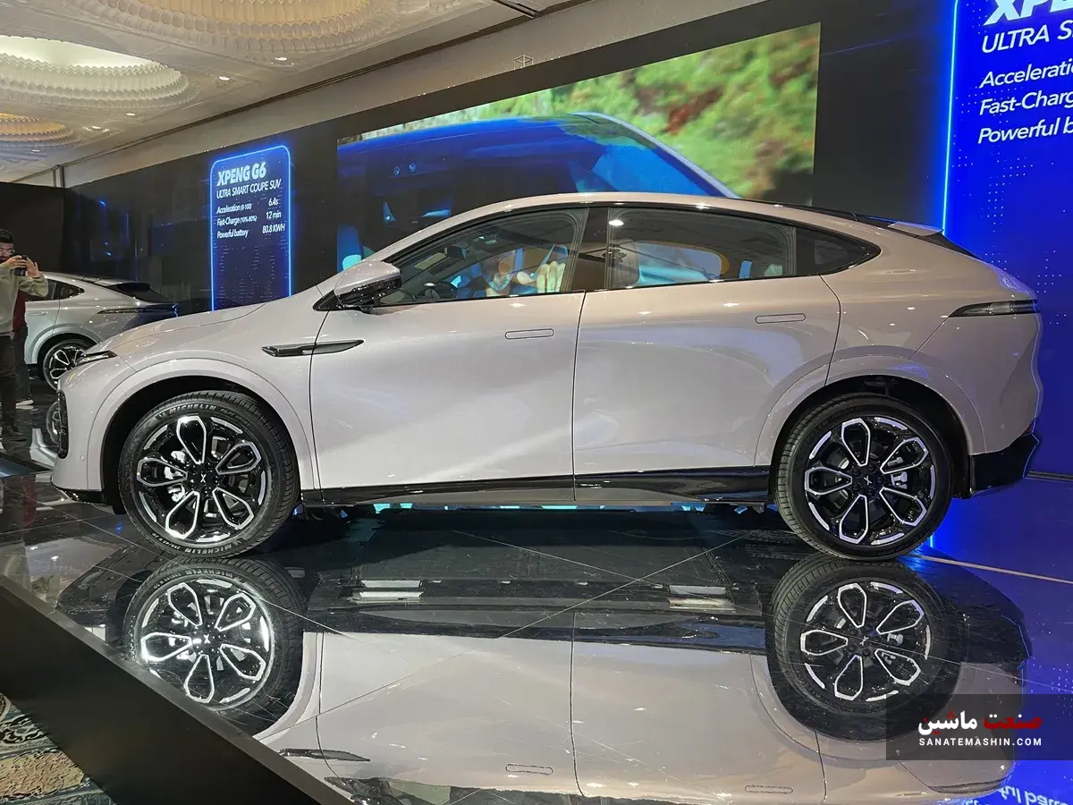 XPENG G6 مدرن‌ترین عضو دنیای SUVهای برقی در ایران رونمایی شد +تصاویر