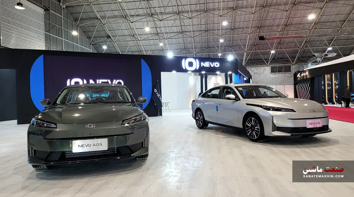 نمایش NEVO A05 جدیدترین خودروی انرژی نو در تبریز +تصاویر