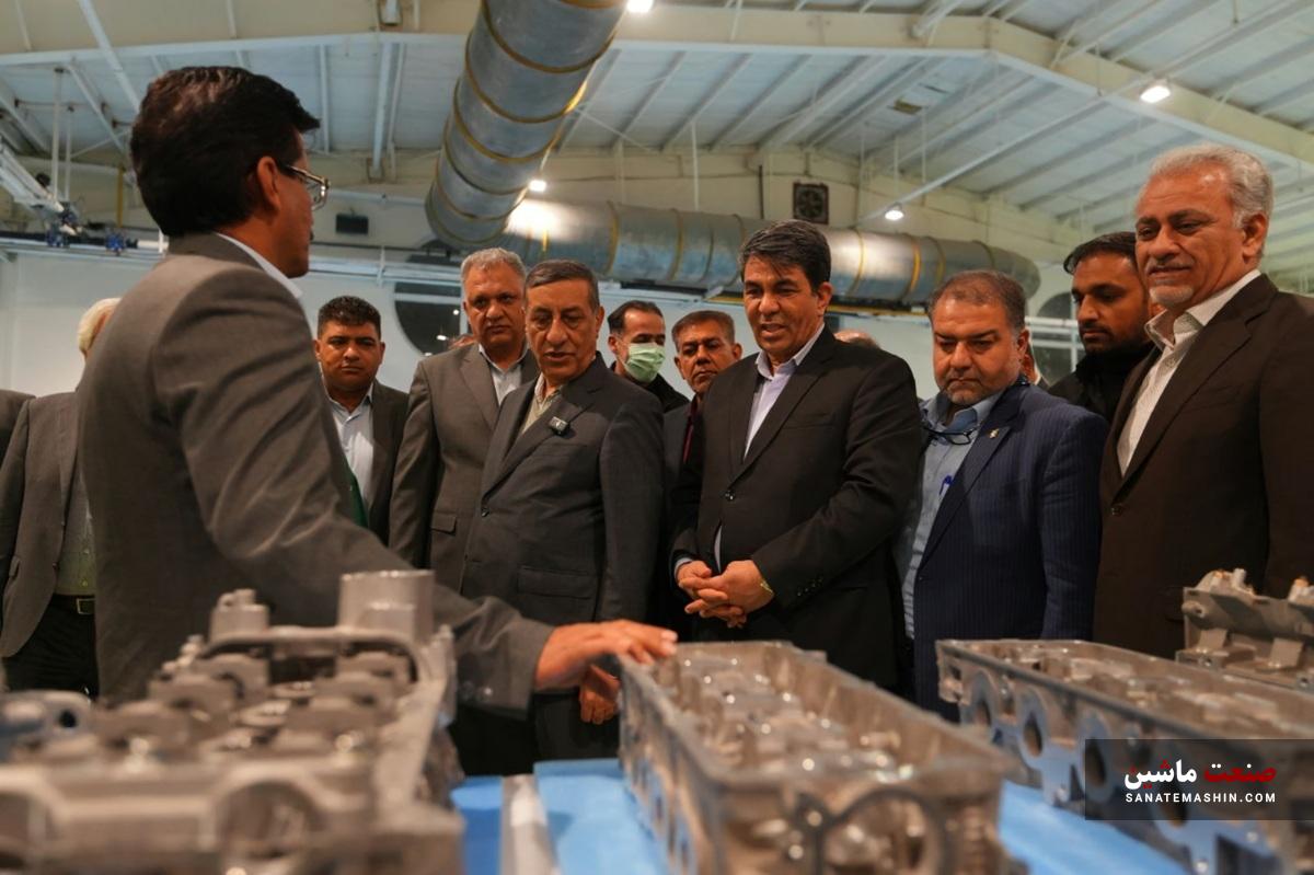 افتتاح خط تولید موتور TGDI در کرمان موتور افتتاح خط تولید موتور TGDI در کرمان موتور