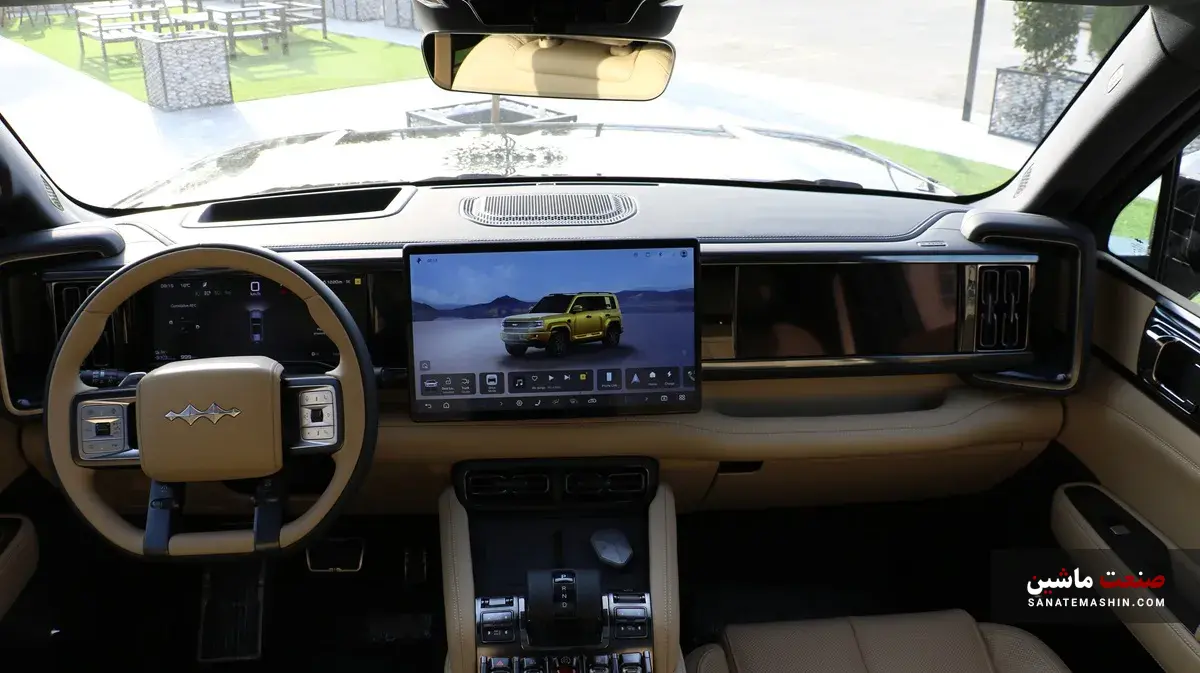 لئوپارد 5 جان سخت مکعبی آفرود ایران +تصاویر