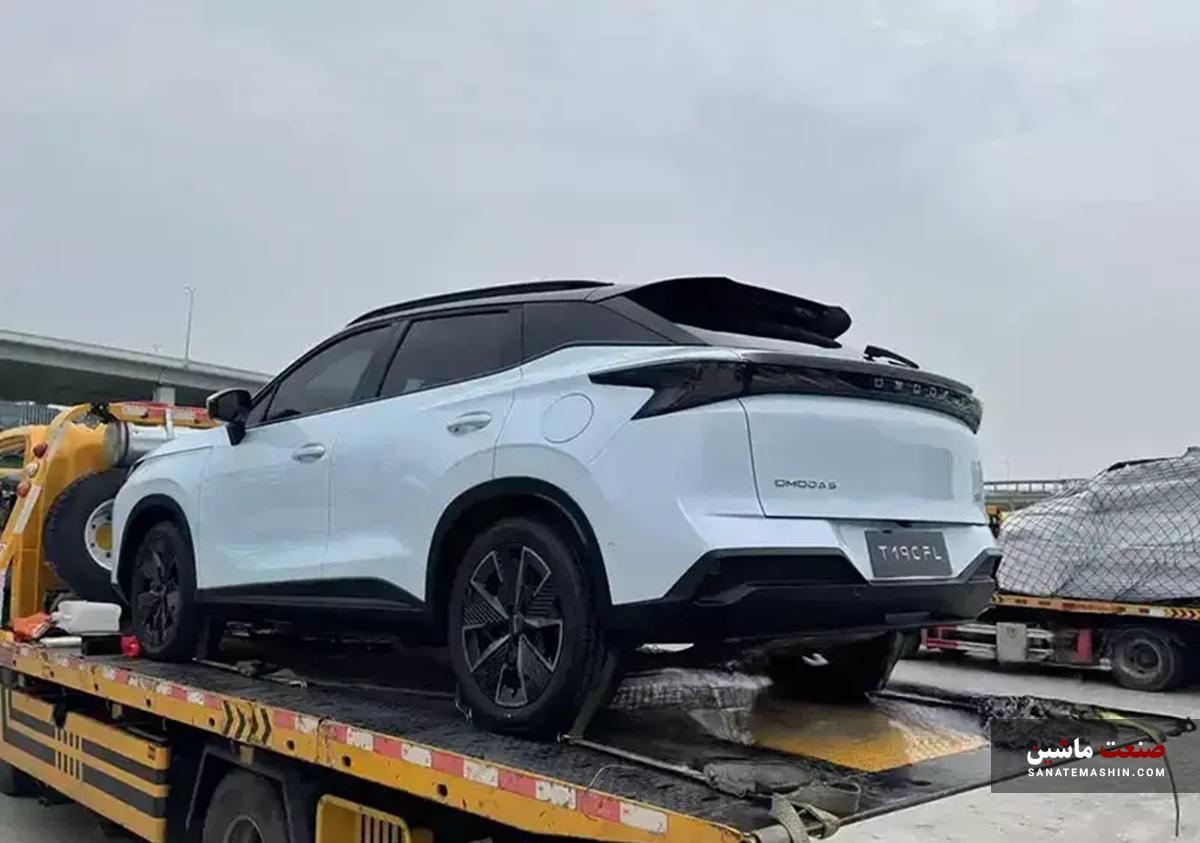 اومودا C5 PHEV فیس لیفت شکار شد +تصاویر