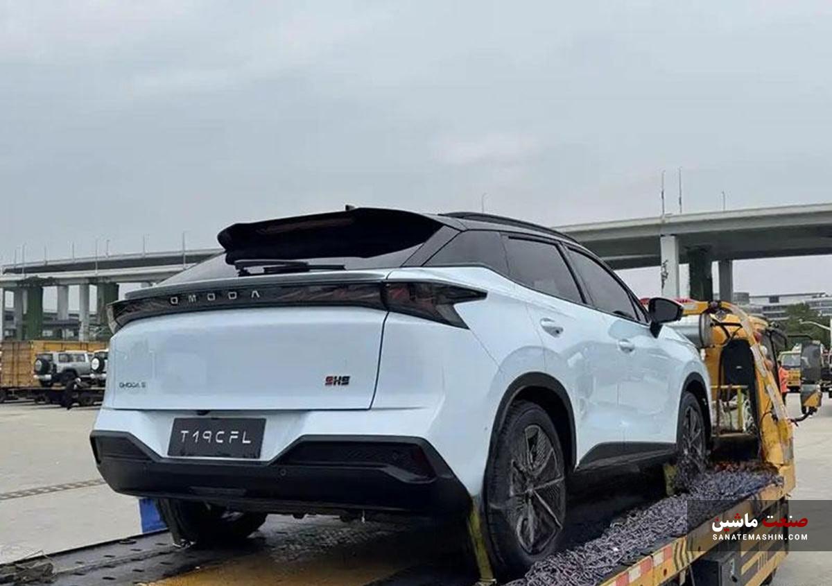 اومودا C5 PHEV فیس لیفت شکار شد +تصاویر