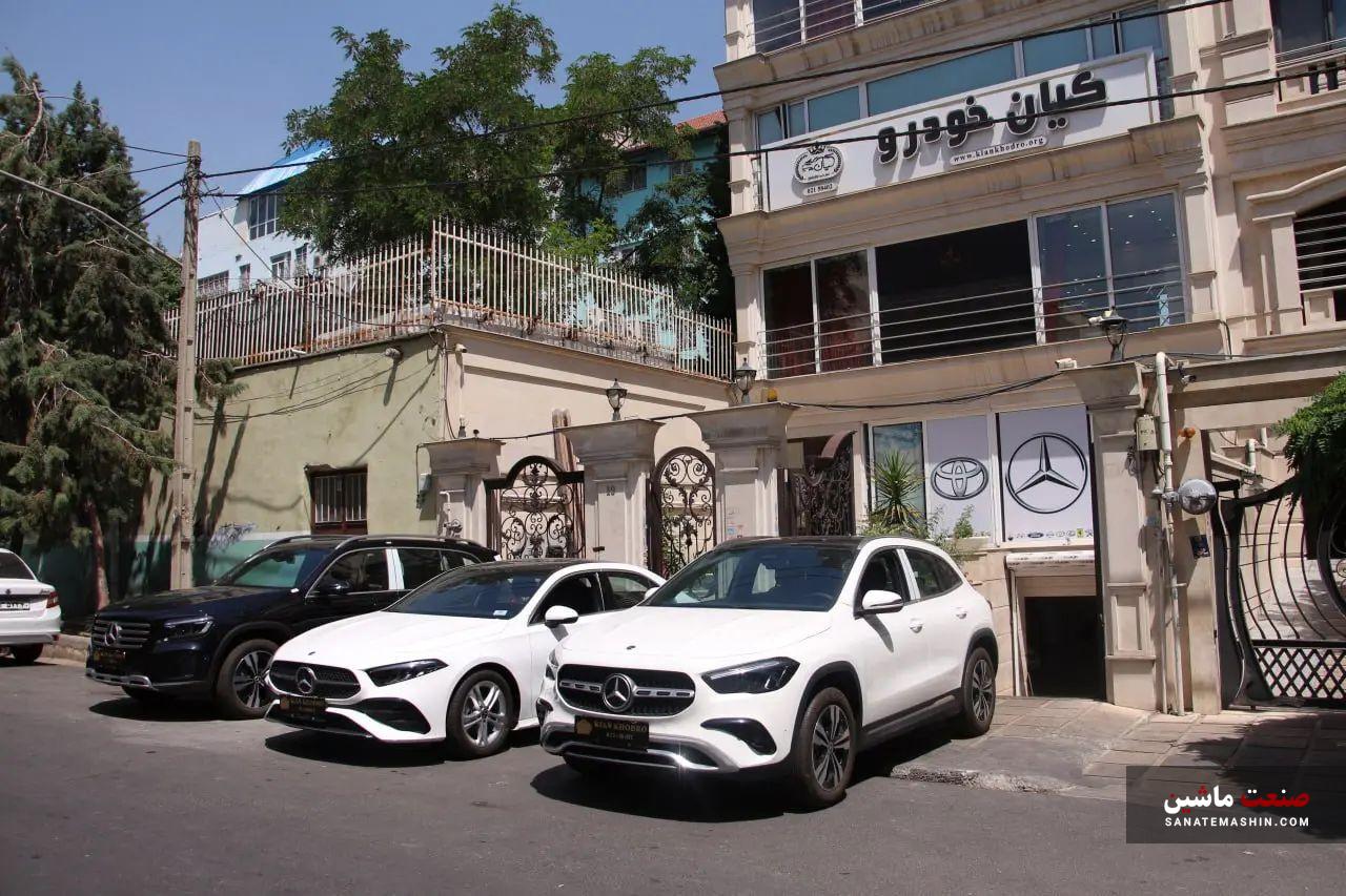 دو مدل جدید بنز GLB و GLA برای اولین بار وارد کشور شد +تصاویر