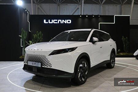 ECODA E7 در بیست دومین نمایشگاه خودرو شیراز رونمایی شد +تصاویر