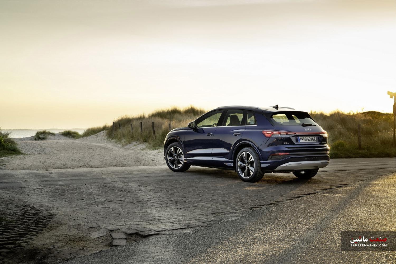 عرضه AUDI Q۴، ۴۰ e tron توسط