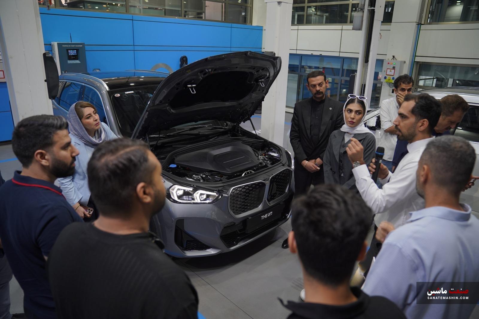 کلاس آموزشی خودرو‌های برقی BMW iX۱ ویژه خریداران پرشیا خودرو