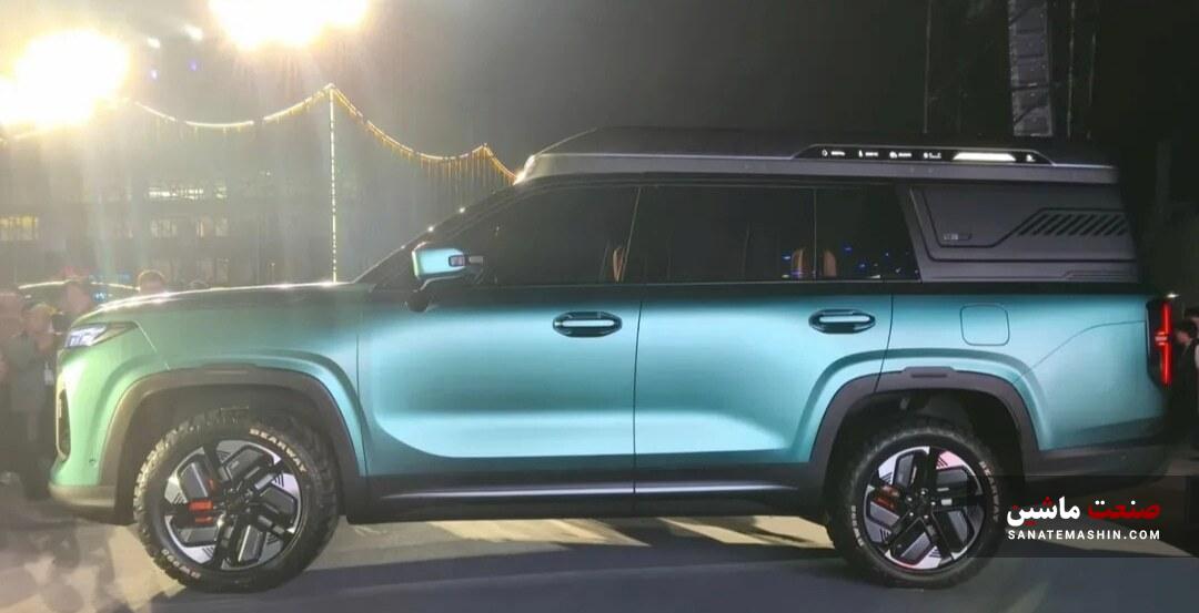 CHERY T1TP خودروی تغییرپذیر با قابلیت‌های آفرودی معرفی شد +تصاویر