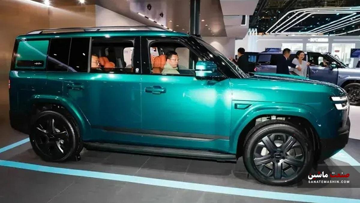 فنگ چنگ بائو Ti7 الکتریکی جدید توسط BYD رونمایی +تصاویر