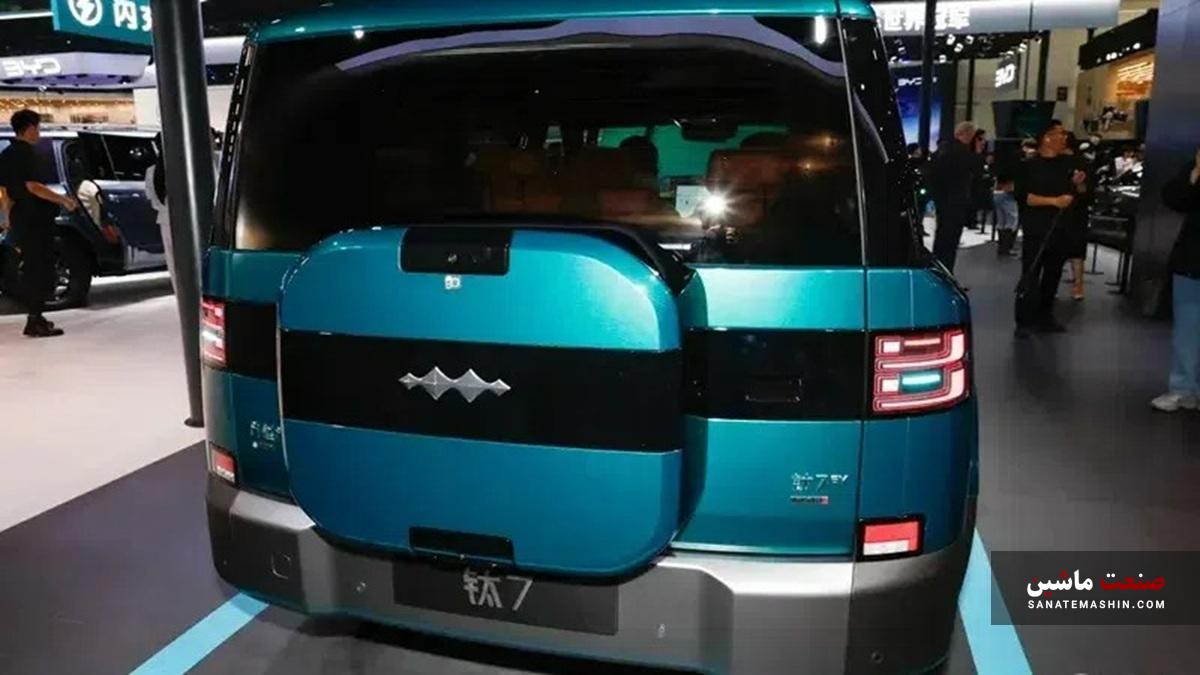 فنگ چنگ بائو Ti7 الکتریکی جدید توسط BYD رونمایی +تصاویر