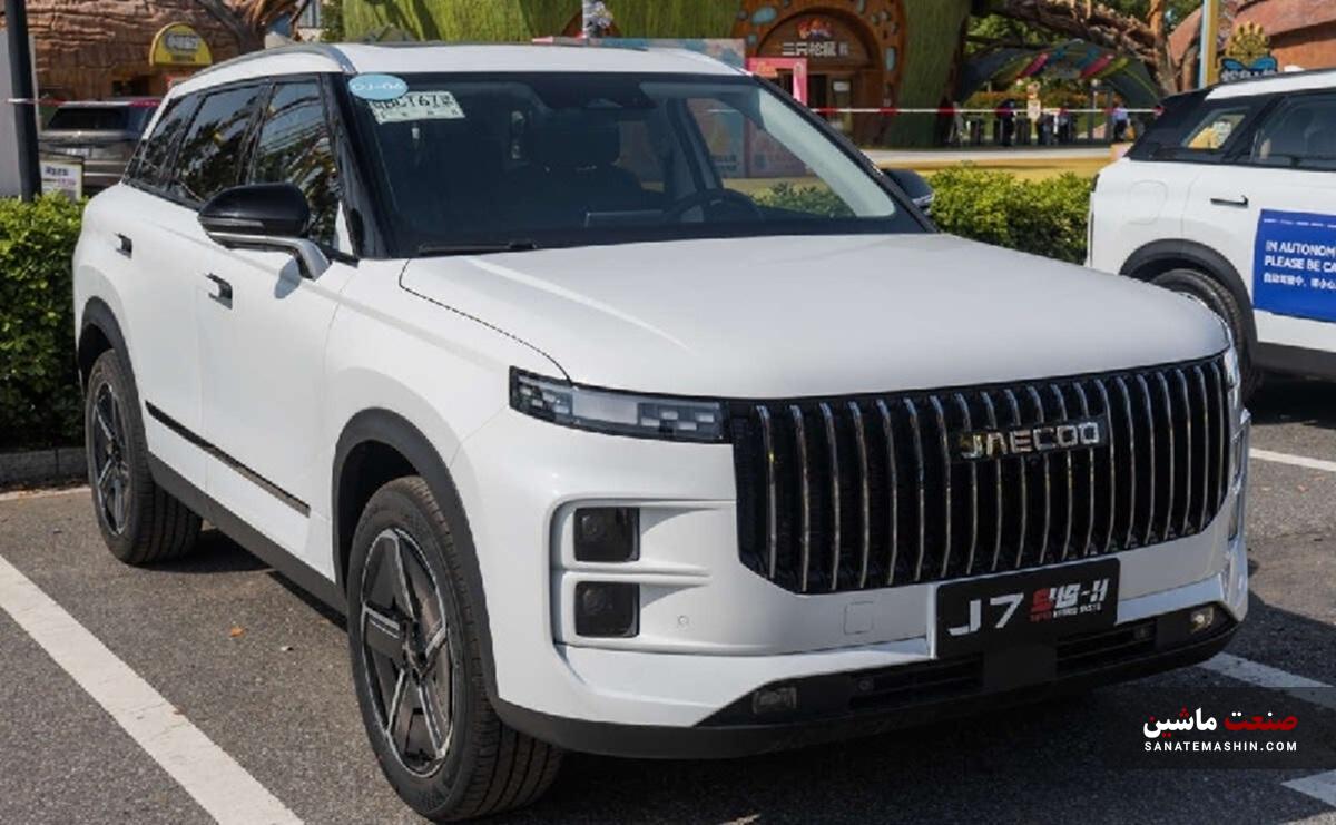 JAECOO J7 PHEV با امکانات جدید در نمایشگاه خودرو پکن رویت شد +تصاویر
