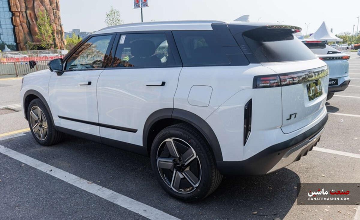 JAECOO J7 PHEV با امکانات جدید در نمایشگاه خودرو پکن رویت شد +تصاویر