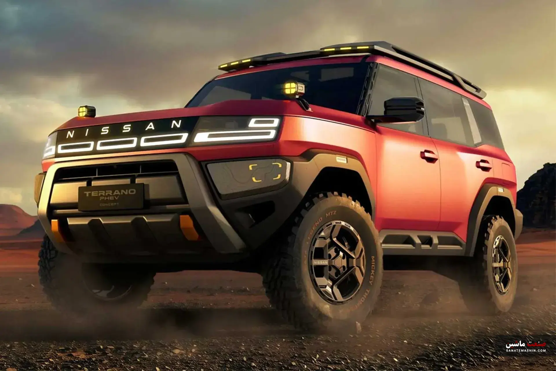 نیسان Terrano PHEV با طراحی خشن و آفرودی رونمایی شد+تصاویر