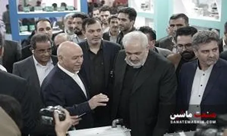 وزیر صمت از غرفه کروز بازدید کرد