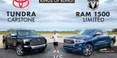 رقابت شدید Toyota و Ram در بازار وانت های سایز بزرگ