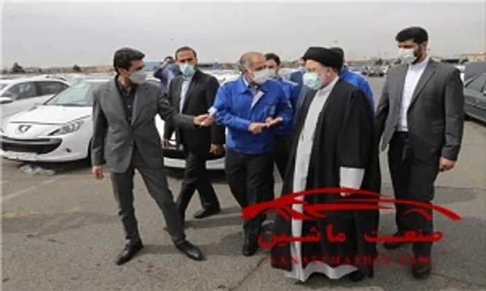 بازدید سرزده رییس جمهور از ایران خودرو