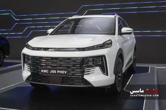 نمایش KMC JS6 PHEV کرمان موتور در اتو اکسپو +تصاویر