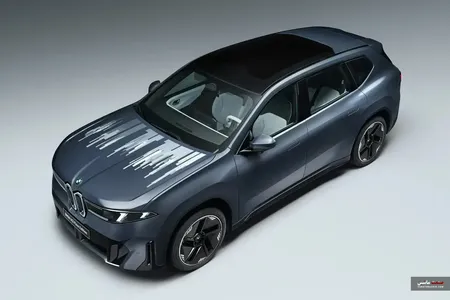 کانسپت BMW iX3 Flow Edition در نمایشگاه پکن معرفی شد