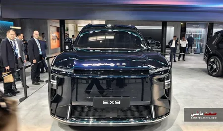 Exeed EX9 شاسی بلند پرچمدار چری در پکن رونمایی شد +تصاویر