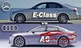 بنز E 350 2022 در مقابل آئودی A6 2022 +تصاویر