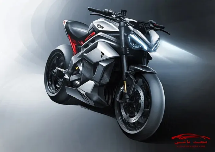 اولین موتورسیکلت برقی قدرتمند Triumph معرفی شد+تصاویر