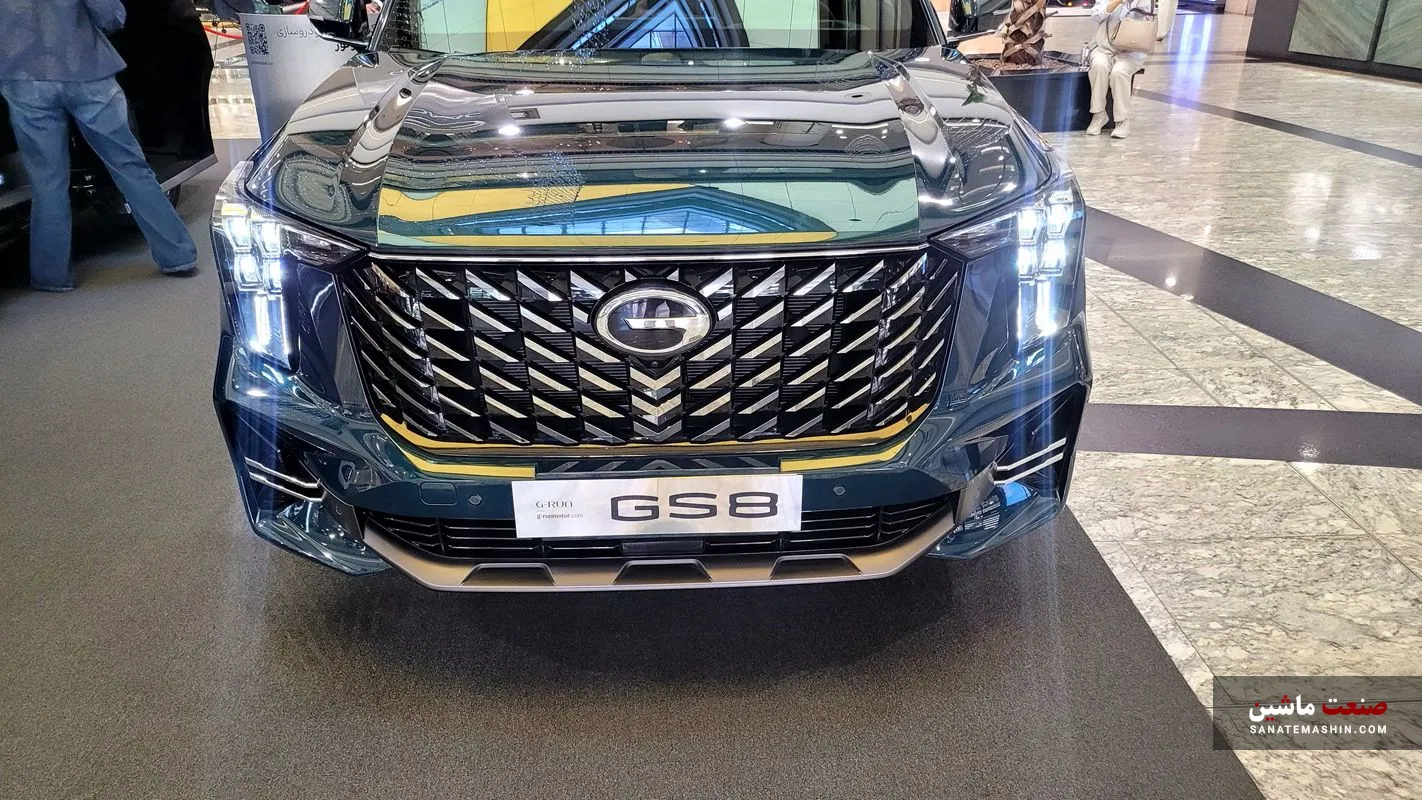 GAC GS8 کراس اوور هفت نفره جیران موتور GAC GS8 کراس اوور هفت نفره جیران موتور