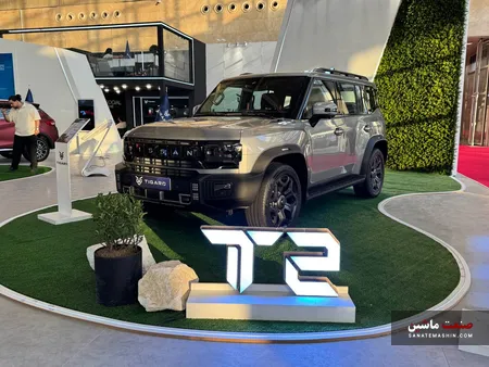 تیسان T2 در نمایشگاه خودرو تهران 1405 رونمایی شد