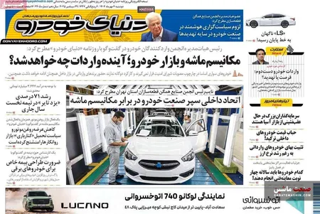صفحه نخست روزنامه های اقتصادی 7 مهر 1404