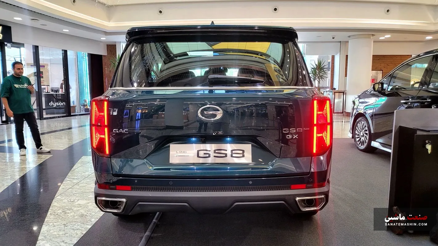 GAC GS8 کراس اوور هفت نفره جیران موتور GAC GS8 کراس اوور هفت نفره جیران موتور