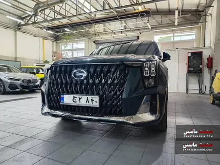 GAC ES9 پرشیا خودرو پلاک ملی شد