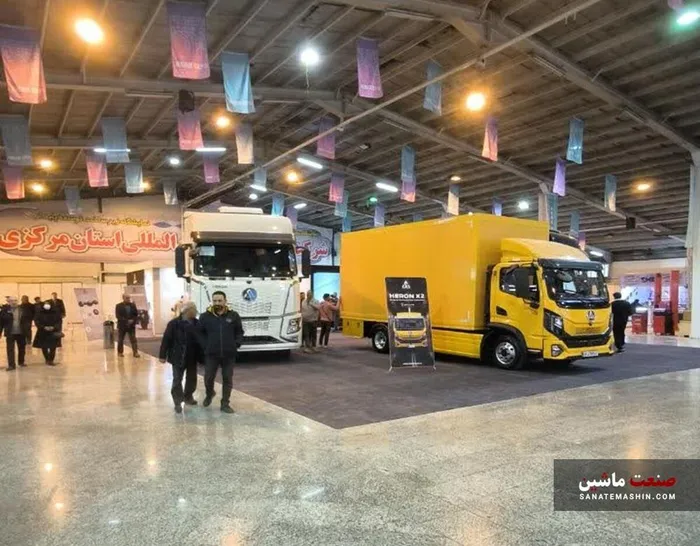 سپهر آسا دیزل با هرون X7 و X2 در نمایشگاه اراک حضور یافت