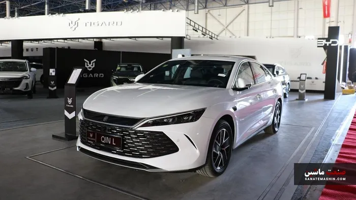 ویژگی های شاخص BYD Qin L سدان هیبریدی تیگارد موتور