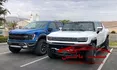 فورد F-150 2022 در مقابل هامر EV مدل 2022 +تصاویر